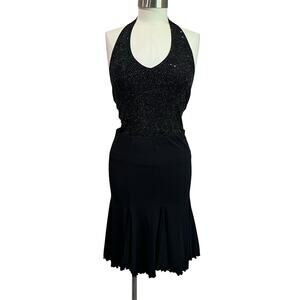 Y2K XOXO/Capezio Black Whimsigoth Goth 2 Piece Outfit Size M/L